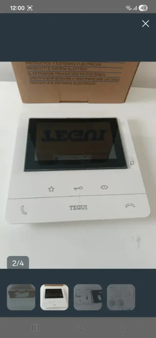 Videoportero TEGUI Monitor Manos Libres