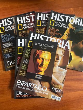 Pack revistas y libro de Historia