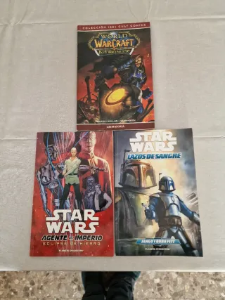 LOTE DE TEBEOS STAR WARS Y WARCRAFT PERFECTO ESTAD