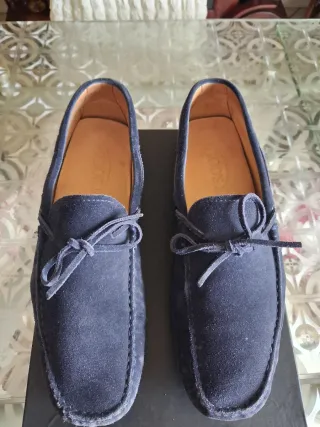 Tod's mocassini blu n. 42.5