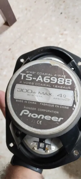 Altavoces Pioneer Ovalados