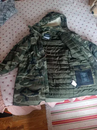 Abrigo militar NEW STORM verde multicolor