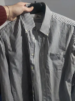 Camicia Lacoste a righe TG 41