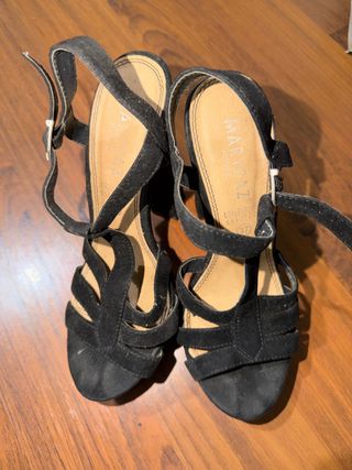 Tacones Marypaz Negros Talla 37