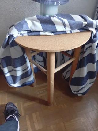 Mesa y Lámpara Náutica Anclas