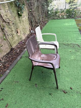 Lote de 50 Sillas de Terraza Plástico