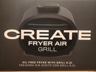 Freidora de Aire y Grill 6.2L Sin Estrenar