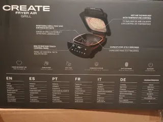 Freidora de Aire y Grill 6.2L Sin Estrenar