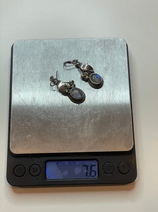 Pendientes Plata 925 con Piedras