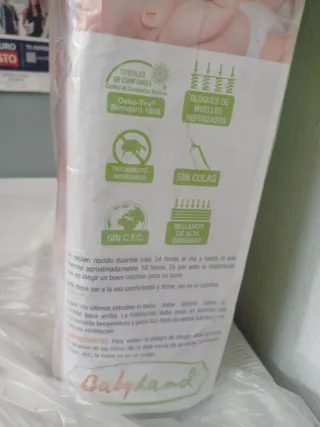 Colchón cuna muelles BabyLand