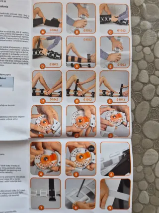 Tutore Ginocchio Post-Operatorio Regolabile