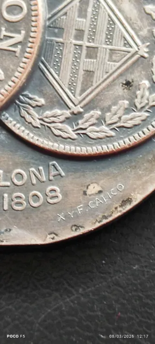 Medalla I Centenario Peseta 1869-1968.