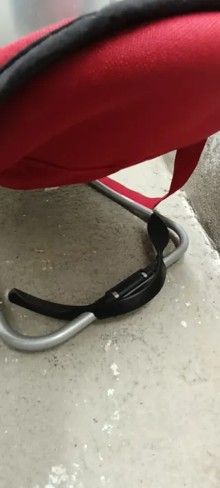 Hamaca bebé Chicco roja