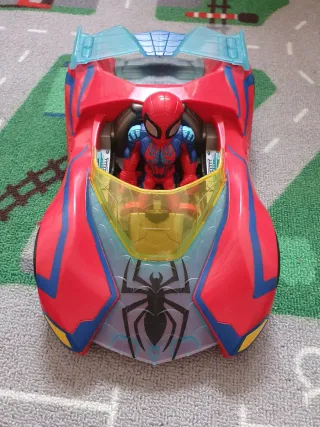 Coche Spiderman Rojo y Azul