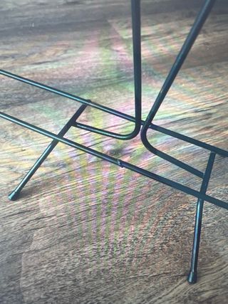 Revistero Vintage Metal Negro Mid Century