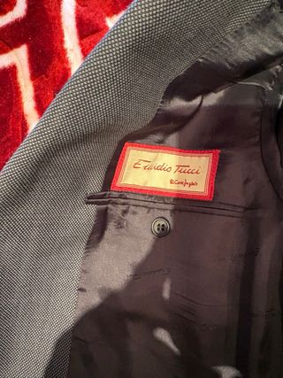 Traje Emiddio Tucci Gris Hombre