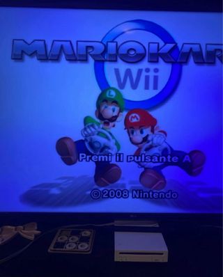 Nintendo Wii Bianca Completa di Accessori