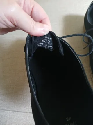 Zapatos de vestir negros para hombre