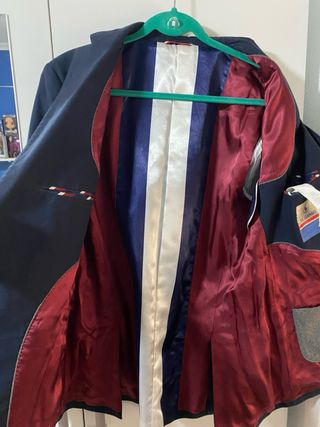 Americana El Ganso Azul Marino