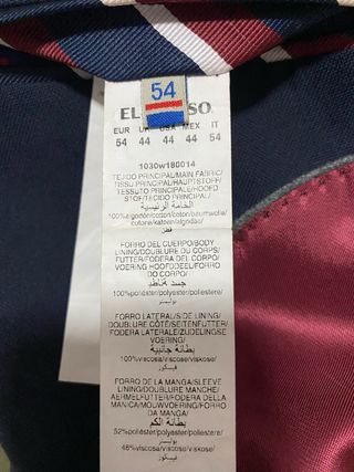 Americana El Ganso Azul Marino