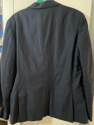 Americana El Ganso Azul Marino