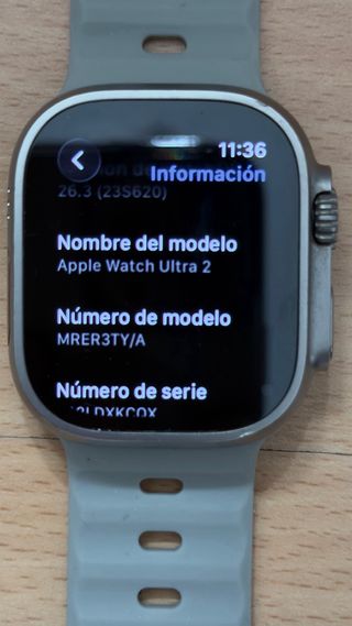 Apple Watch Ultra 2 palteado
