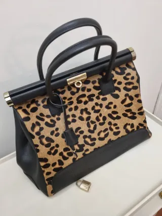 Bolso Piel y Pelo Italiano