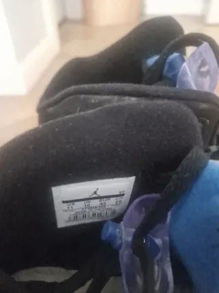 Zapatillas Jordan 5 Negras y Azules