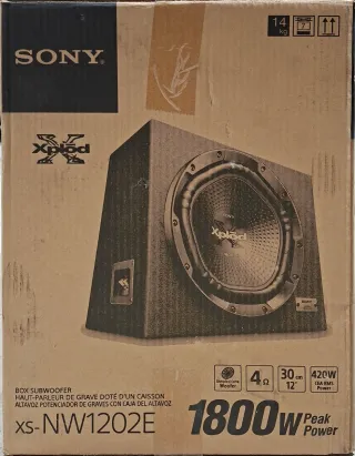 Cajón Subwoofer Sony XS-NW1202E 1800W
