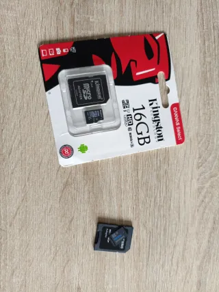 Pack 2 Tarjetas MicroSD 32GB y 16GB + Adaptador