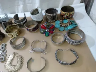 Lote de pulseras vintage