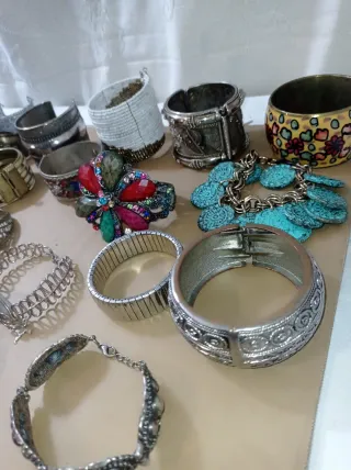 Lote de pulseras vintage