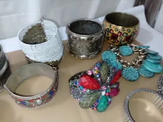 Lote de pulseras vintage