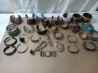 Lote de pulseras vintage