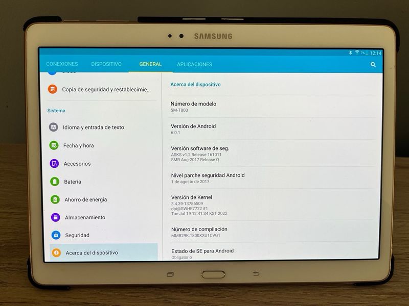 Samsung Galaxy Tab S 10.5 Wifi blanca afbeelding 6