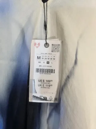 Vestido Zara Estampado Ramio Viral