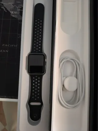 Apple Watch Series 3 Nike+ 44mm Negro/Plata