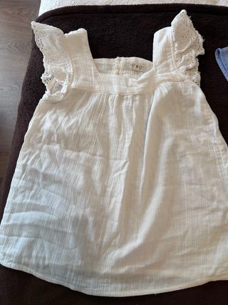 Camisa Zara - Rayas Azul y Blanco - Azul y Blanca