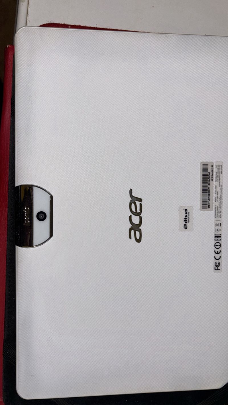 Tablet Acer Blanca afbeelding 2
