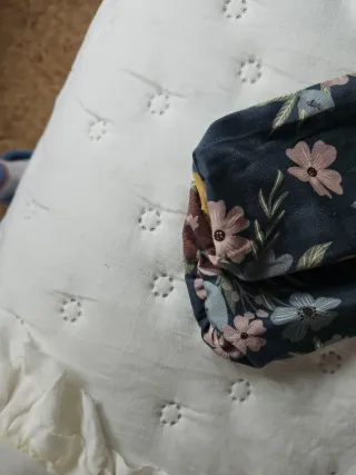 Vestido floral elegante otoño