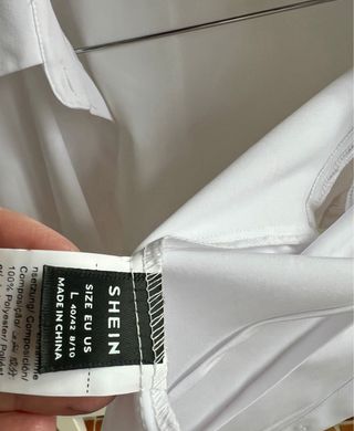 2 Camicie Bianche Shein