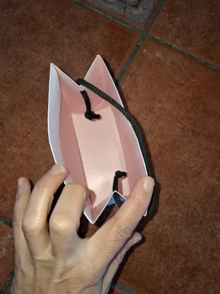 Bolsa y caja Pandora blanca