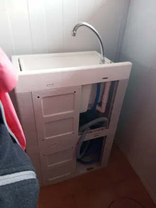 Lavabo, Fregadero,  Camping o jardin Pvc