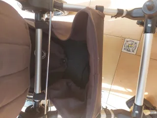 Carrito de bebé rojo bugaboo Camaleón 3