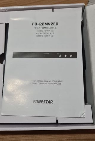 Duplicador HDMI 4K 4x2 Fonestar FO-22M42ED