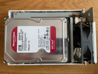 NAS Synology DS220j + 4TB (2x 2TB WD Red)