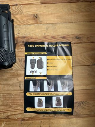 Funda Linterna X300 Universal Liberación Rápida