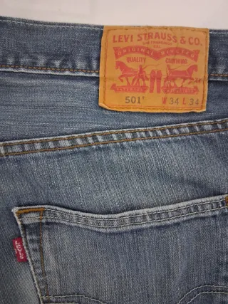 Jeans Levi's 501 Blu Taglia M