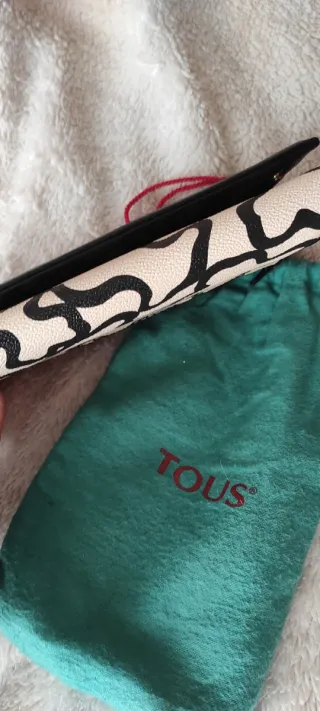 Monedero Tous Kaos Beige y Negro