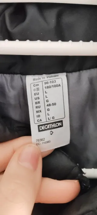 Chaleco Decathlon Negro